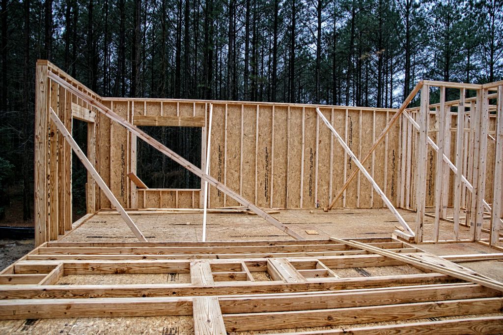 Framing of Kitchen