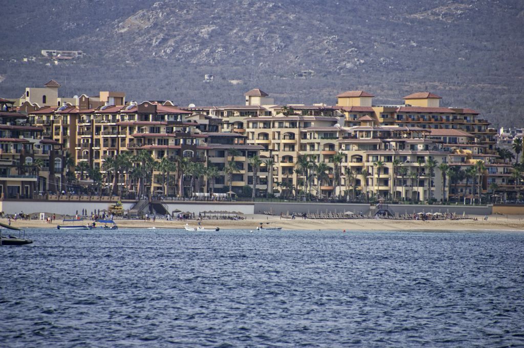 View of Resort from Pirate Ship